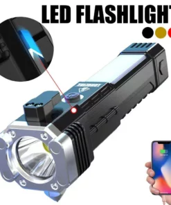 Super Bright Rechargeable LED Handheld Flashlight Portable Spotlight 4 Mode New