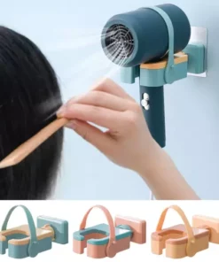 Wall Mounted Hair Dryer Holder