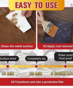 Water-Based Metal Rust Remover