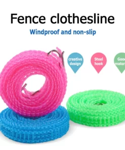 Windproof Non-Slip Clothesline