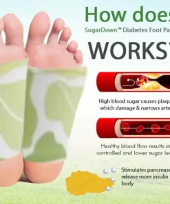 ANLOMARE Blood Sugar Reducing Body Detox Footbed