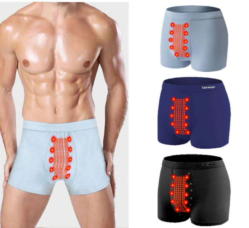 6 Pcs Energy-field Therapy Men's Underwear, Long Lasting Male Growth &  Hardening Delay & Slimming Underwear, Slimming Underwear