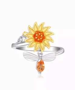 Sunflower Fidget Ring