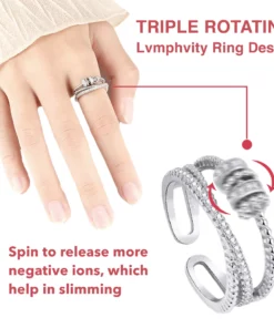 TANSIO Threanic Triple Spin Ring