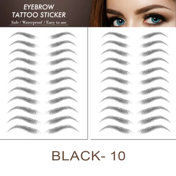 4D Hair-Like EyeBrows Waterproof Tattoo