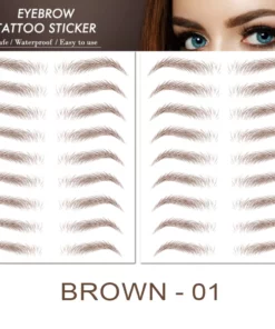 4D Hair-Like EyeBrows Waterproof Tattoo