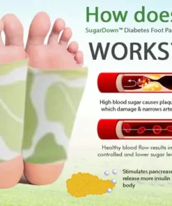 ANLOMAR™ Lowering of Blood Sugar and Body Detox Footbed