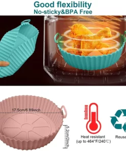 Air Fryer Silicone Baking Tray