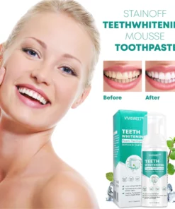 StainOff TeethWhitening Mousse Toothpaste