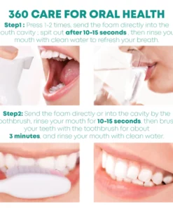 StainOff TeethWhitening Mousse Toothpaste