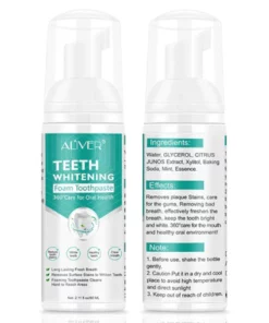 Tooth Whitening Foam Natural Mouth Wash Calculus Removal