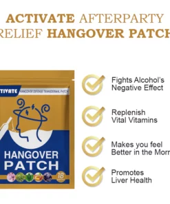 ACTIVATE AfterParty Relief Hangover Patch