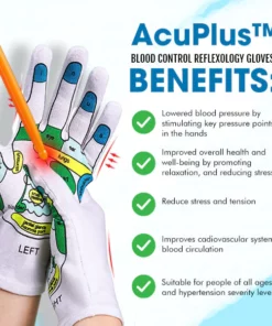 AcuPlus™ Blood Control Reflexology Gloves