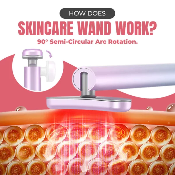 Advanced Skincare Wand with Red Light Therapy