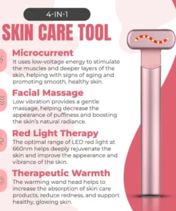 Advanced Skincare Wand with Red Light Therapy