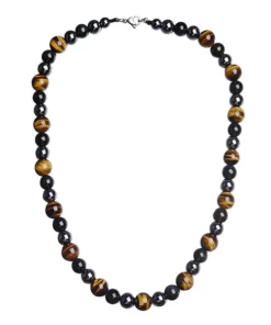 FORTIS Chalcedony Beaded Necklace