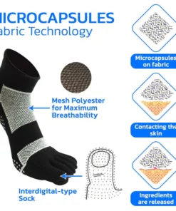 German Antifungal Microcapsules Hygienic Socks