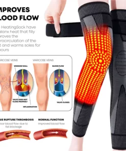 KNEEPRO Tourmaline SelfHeating Acupressure KneeSleeve