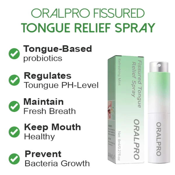 OralPro Fissured Tongue Relief Spray