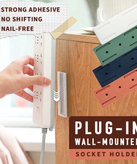 Plug-in Wall-Mounted Socket Holder