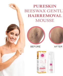 PureSkin Beeswax Gentle HairRemoval Mousse