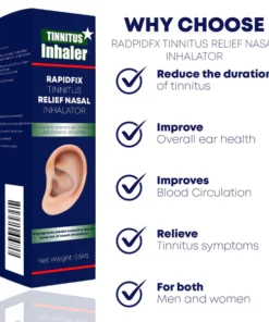 RapidFix Tinnitus Relief Nasal Inhalator