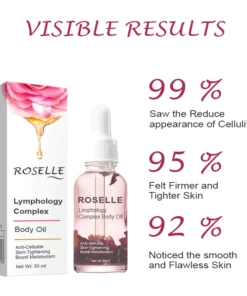 Roselle Lymphvity CelluFIRM NMN BodyOil