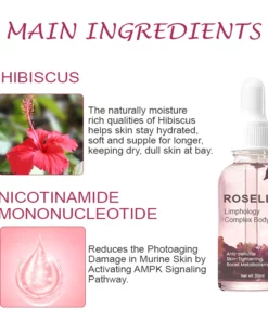 Roselle Lymphvity CelluFIRM NMN BodyOil