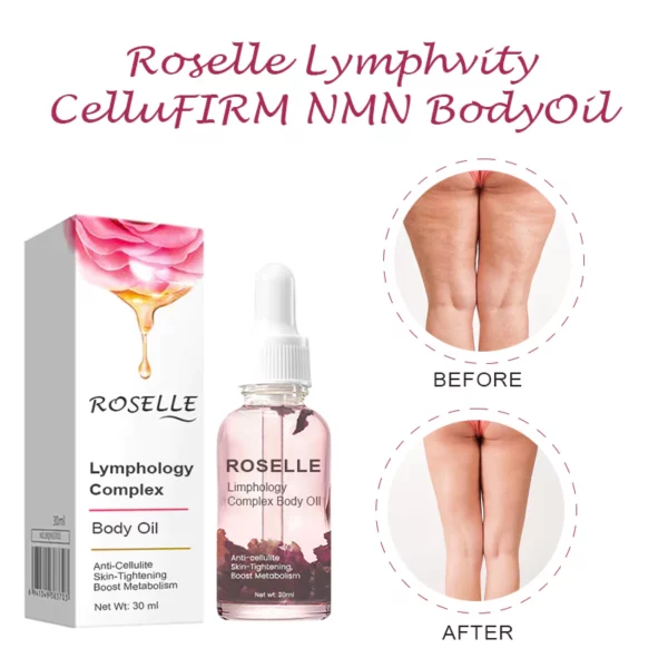 Roselle Lymphvity CelluFIRM NMN BodyOil