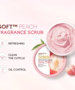 SOFT™ Honey Peach Body Scrub