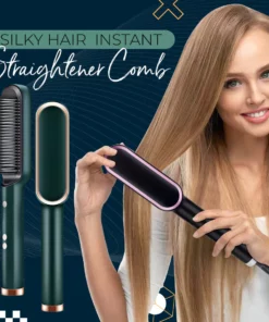 Silky Hair Instant Straightener Comb