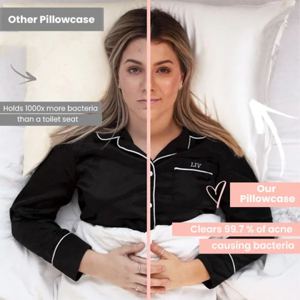 Thiccfitts™ Luxe Silk Anti-Acne Pillowcase