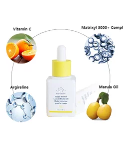 Warm Elephant Virgin Marula Luxury serum - Vegan Anti-Aging Skin Care and Face Moisturizer