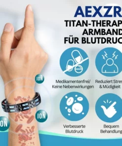 AEXZR™ Titan-Therapie-Armband - für Blutdruck