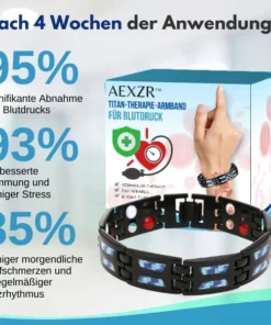 AEXZR™ Titan-Therapie-Armband - für Blutdruck