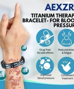 AEXZR™ Titanium Therapy Bracelet