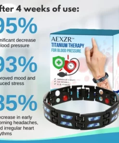 AEXZR™ Titanium Therapy Bracelet