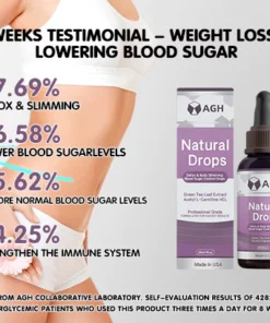 AGH™ Natural Detox & Body Sculpting Blood Sugar Drops