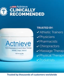 Actnieve™ Anti-Inflammatory & Joint & Bone Therapy Cream