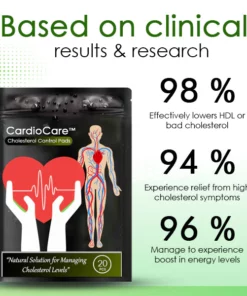 CardioCare™ Cholesterol Control Pads