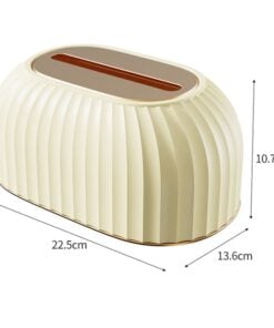 Nordic Striped Tissue Box Holder