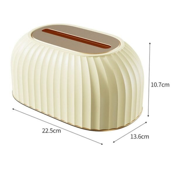 Nordic Striped Tissue Box Holder