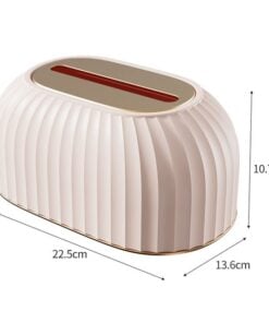 Nordic Striped Tissue Box Holder