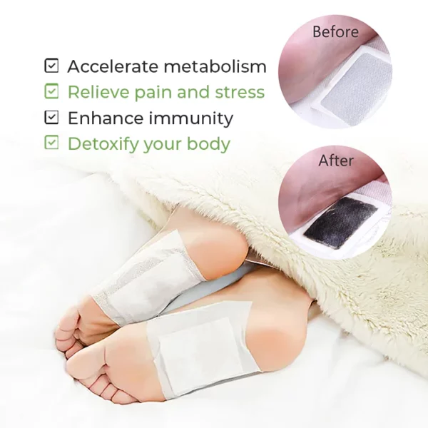 SEFUDUN™ Natural Bamboo Charcoal Health Foot Patch - Image 2