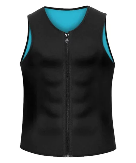 SHAPEMAX Gynecomastia Compression Zipper Vest