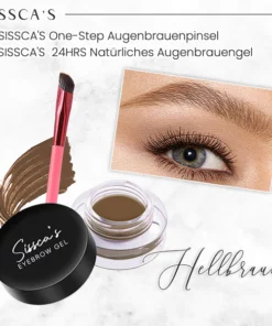 SISSCA'S AUL Ultradünnes Augenbrauenpflege-Kit