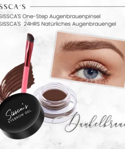 SISSCA'S AUL Ultradünnes Augenbrauenpflege-Kit