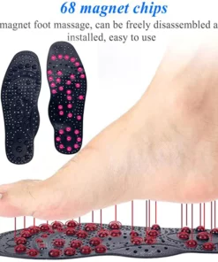 Softsole® Far infrared Tourmaline Acupressure Massage Foot Pain Relief Orthotic Insoles