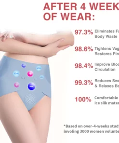 Touion™ Tourmaline Ion Ice silk magnetic Anti-bacterial & Body Shaping Briefs