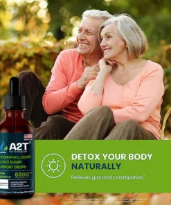 A2H™ Chlorophyll Liquid Natural Detox & Blood Sugar Support Drops